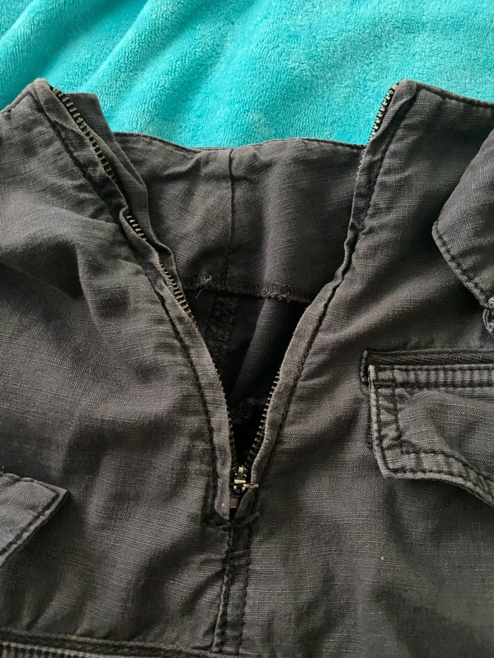 Free People Erika Utility Mini Skirt